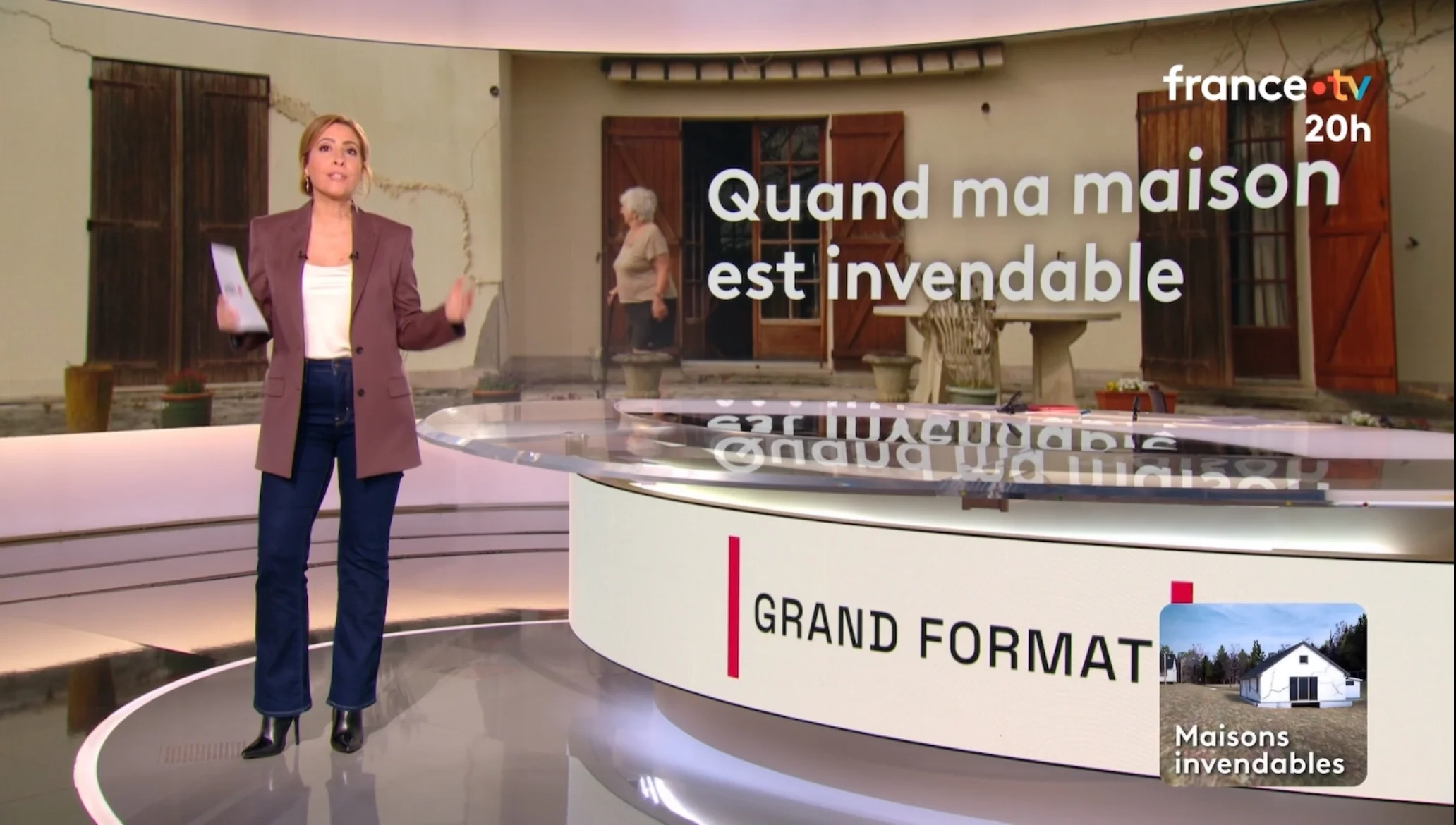 Reportage France 2 JT 20h sur les fissures maison et le retrait-gonflement des argiles